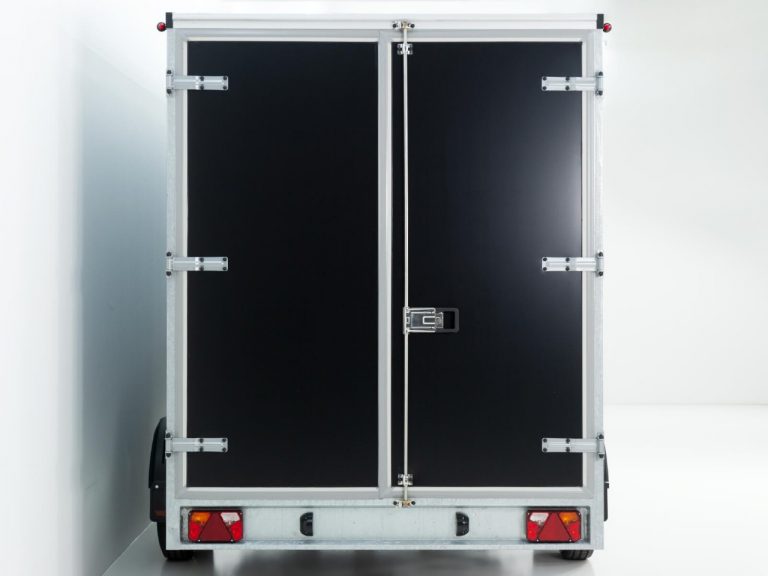 Vezeko Kofferanhänger 200x401cm Höhe:205cm 2,7t | Tür | schwarz – Bild 8