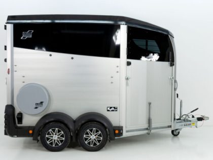 Ifor Williams Pferdeanhänger HBX 511 | Frontausstieg | Neues Modell | Schwarz-Neu