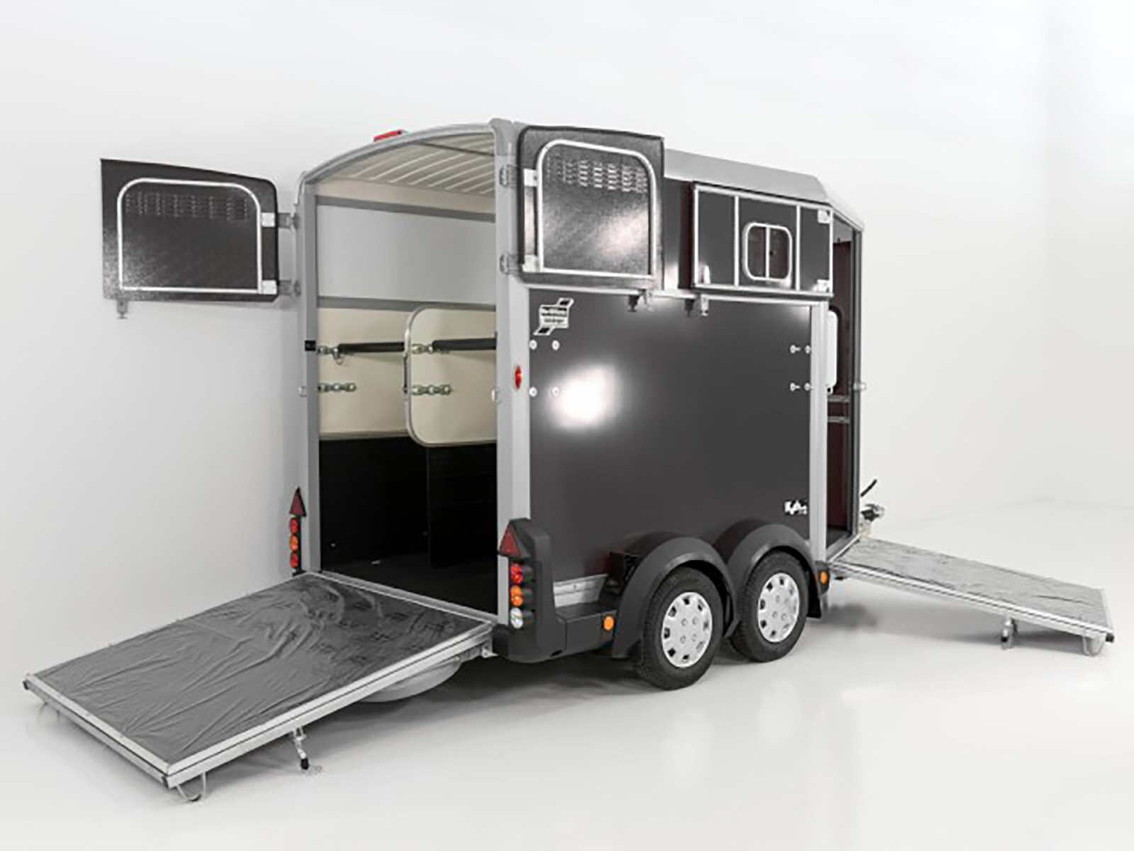 Ifor Williams Pferdeanhänger HB511|anthrazit|Frontausstieg – Bild 15